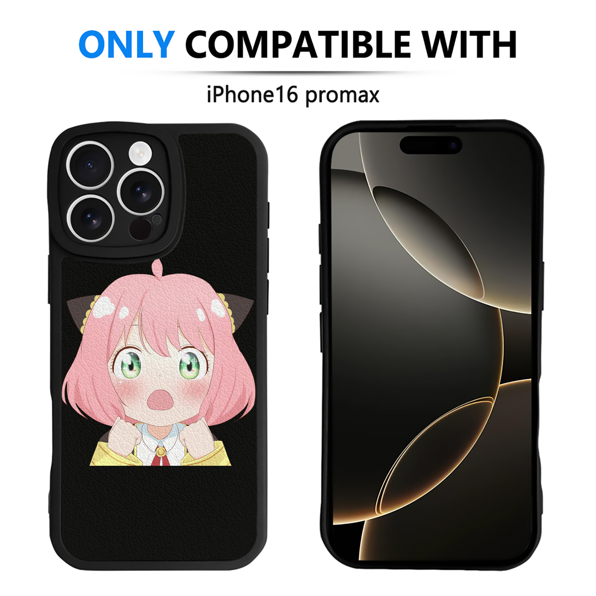 （画像用） SPY×FAMILY间谍家家酒 【iPhone 16シリーズ対応】シリコンスマホケース（レザー調） 材質：シリコン